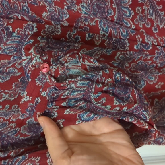 Lucky Brand  Button Down Blouse - Picture 3 of 6